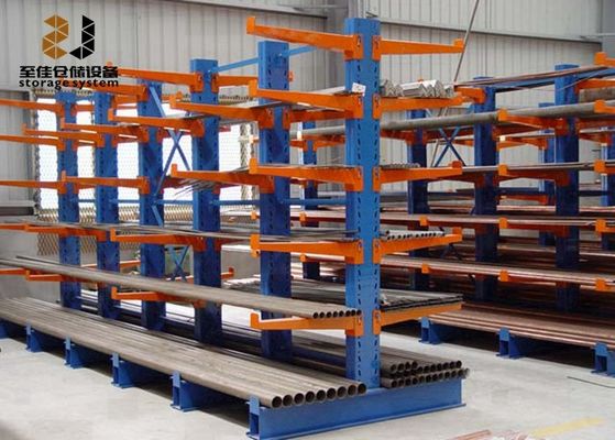 Scaffalature industriali a cantilever pesanti a lato singolo / doppio lato