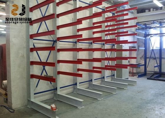 Protezione contro la corrosione Racking per pallet industriali colore personalizzato con cantilever per scaffalature di sicurezza