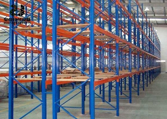 1000-4500 kg/palette Rack di stoccaggio pesante Multi-level Metal Storage Shelf Units