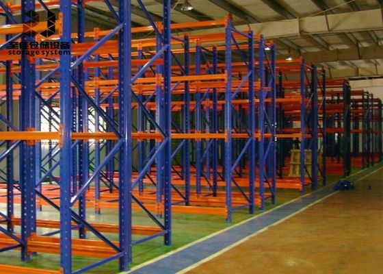 1000-4500 kg/palette Rack di stoccaggio pesante Multi-level Metal Storage Shelf Units