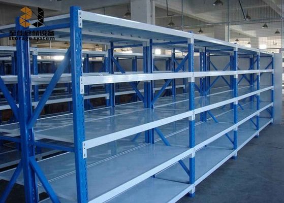 Scaffalature metalliche industriali galvanizzate rivestite in polvere per la conservazione in magazzino