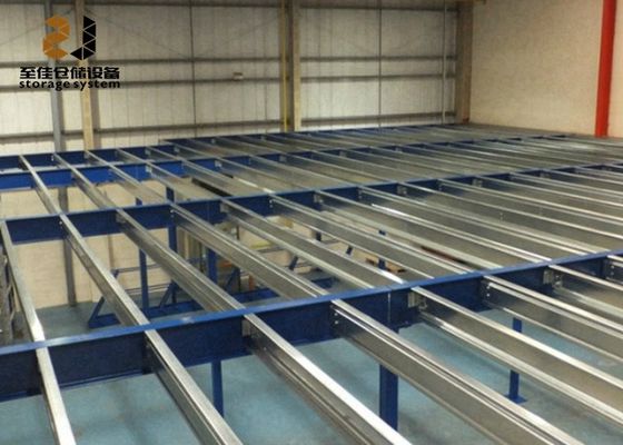 Acciaio Q235 / 245 Ripiani senza bulloni / rivetti, magazzini Mezzanine Pavimenti per edifici