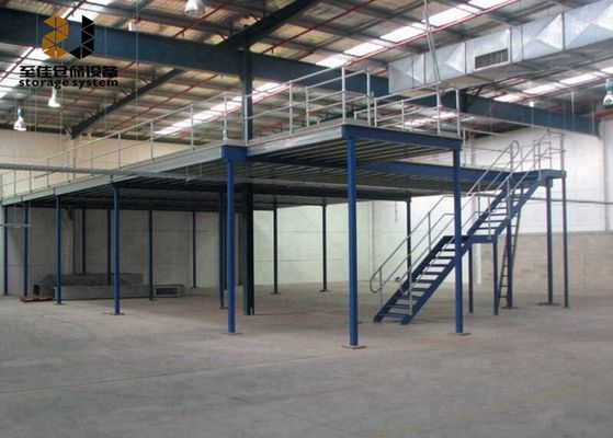 2 strati Mezzanine Pallet Rack Storage Mezzanine Flooring Systems
