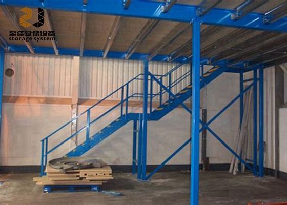 Acciaio Q235 / Q345 Pavimenti Mezzanini Industriali Due Strati Per Magazzino