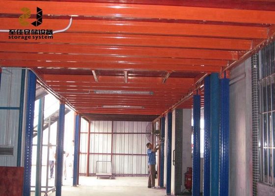 Sistemi di mezzanine di magazzino economici con rivestimento in polvere