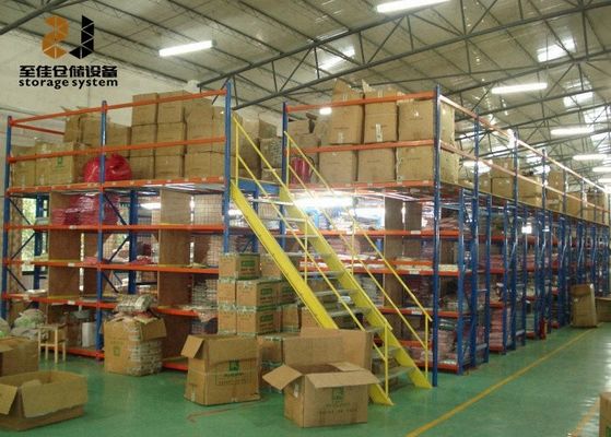 Ripiani industriali senza bulloni / rivetto Pavimenti mezzanini Superficie liscia Altezza 2m