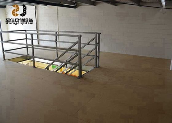 Piattaforme di stoccaggio in acciaio con mezzanine / mezzanine con portapaletti
