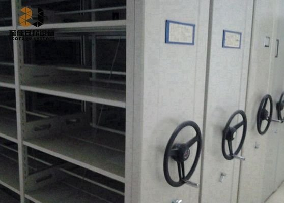 Acciaio a rulli a freddo 6 strati Archivi mobili Armadi da ripostiglio Sistema di rivestimento in polvere Facile da assemblare
