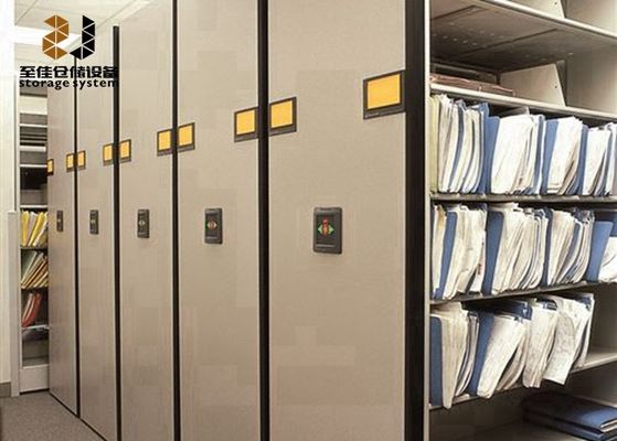 0.8-2.5mm Armadi mobili per archivi Sistema di scaffalatura a prova di topo Sistema di stoccaggio ad alta densità