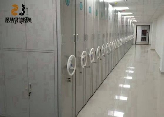 3 punti chiave blocco 6 strati mobili Archivi armadi Sistema di scaffalatura Protezione dalla corrosione
