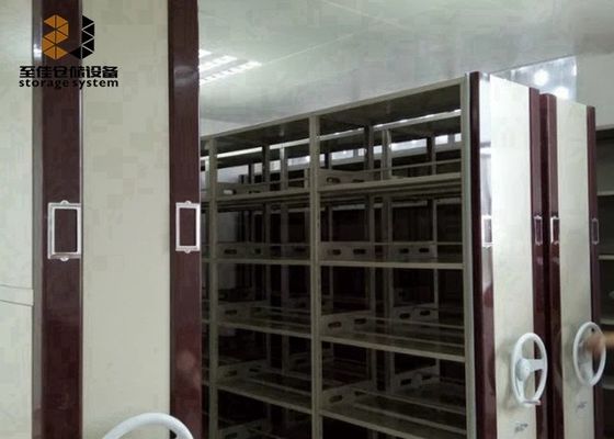 Sistema di archiviazione per armadi di rivestimento in polvere, sistema di scaffalatura per librerie mobili con serratura di sicurezza