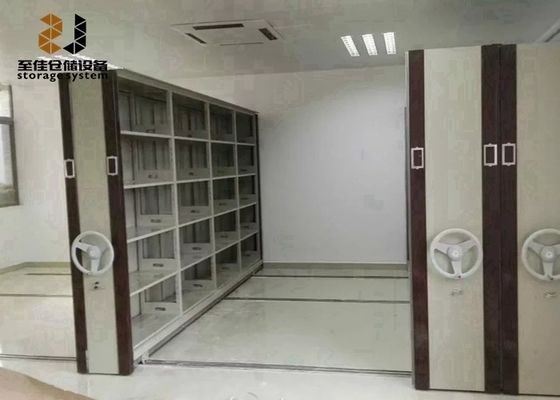 Sistema di archiviazione per armadi di rivestimento in polvere, sistema di scaffalatura per librerie mobili con serratura di sicurezza