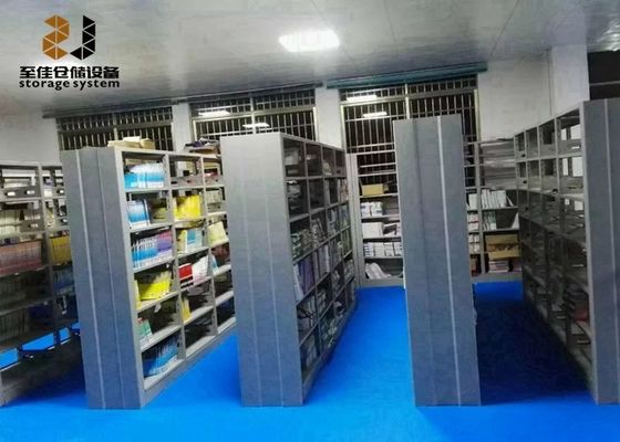 Polvere di rivestimento Compatti sistemi di scaffalatura facile da assemblare sistemi di scaffalatura ad alta densità