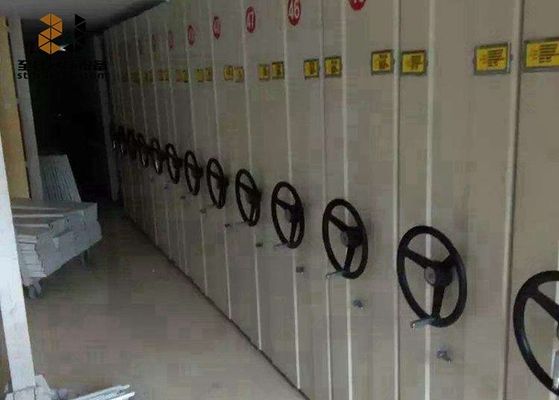 Archivio laterale in metallo / sistemi mobili di scaffalatura di protezione dalla corrosione