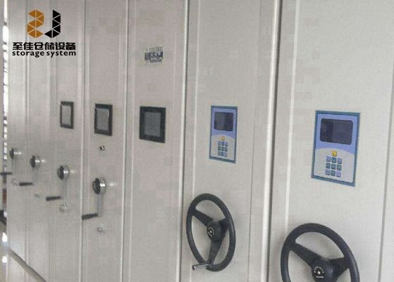 Serratura di sicurezza Sistema di archiviazione mobile ad alta densità, sistema di archiviazione compatto