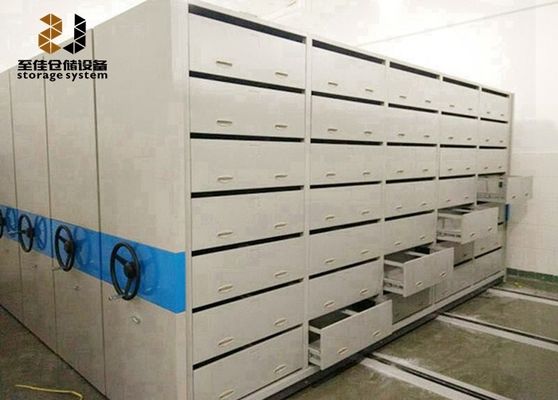 Chiusura di sicurezza 6 strati Armadi mobili per archivi Sistema di scaffalatura con garanzia 5 anni
