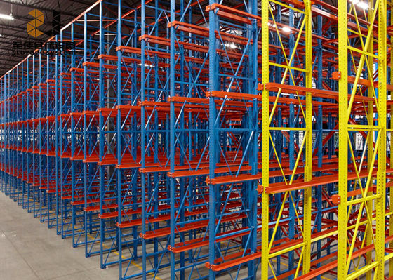 Azionamento pesante in scaffalature di magazzino / scaffalature industriali metalliche per lo stoccaggio
