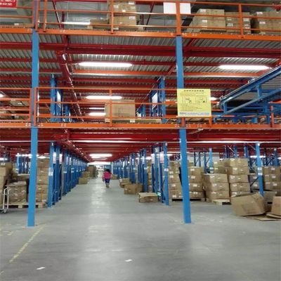 Rack di stoccaggio industriali rivestiti in polvere per sistemi di mezzanine