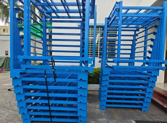 Rack di immagazzinaggio in acciaio impilabili per parti e mobili per automobili