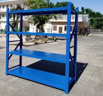 1800mm 2-8 strato Quattro livelli regolabile Butterfly Hole Ripiano di stoccaggio leggero