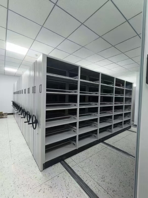 Caster silenziosi Moving File Cabinets Sistema di scaffalatura per l'organizzazione di documenti per ufficio