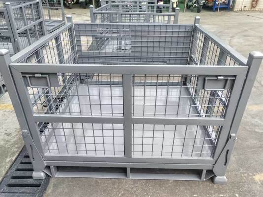 Scaffali impilabili verniciati a polvere per magazzino per ricambi auto