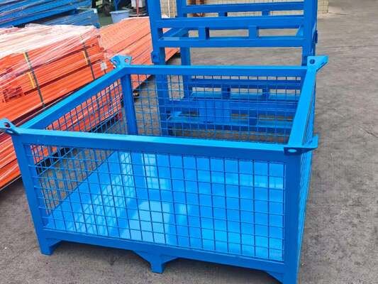 Cage di stoccaggio non pieghevoli per magazzini