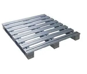 pallet di acciaio semipallaggiati per l'uso in magazzini industriali pesanti